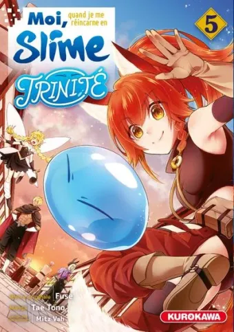 Couverture du manga Moi, quand je me réincarne en Slime – trinité Tome 5