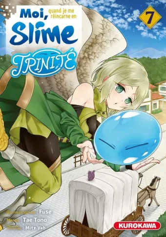 Couverture du manga Moi, quand je me réincarne en Slime – trinité Tome 7