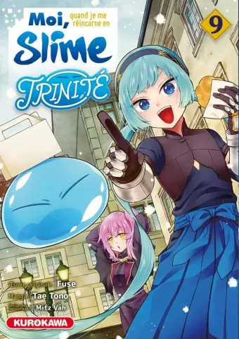Couverture du manga Moi, quand je me réincarne en Slime – trinité Tome 9