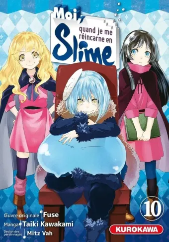 Couverture du manga Moi, quand je me réincarne en Slime Tome 10