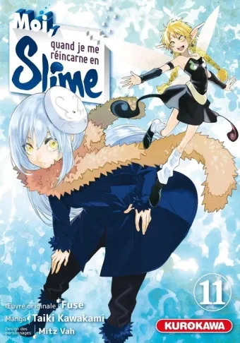 Couverture du manga Moi, quand je me réincarne en Slime Tome 11