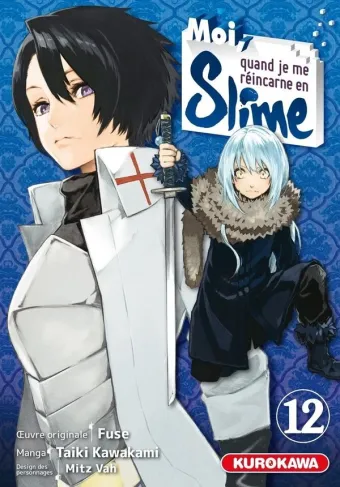 Couverture du manga Moi, quand je me réincarne en Slime Tome 12