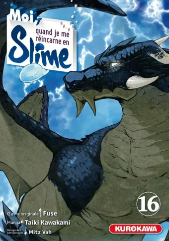 Couverture du manga Moi, quand je me réincarne en Slime Tome 16
