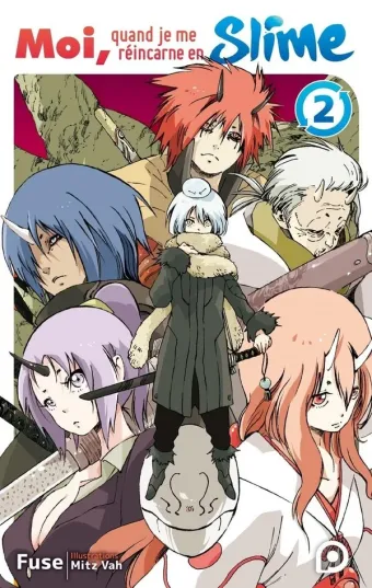 Couverture du manga Moi, quand je me réincarne en Slime Tome 2