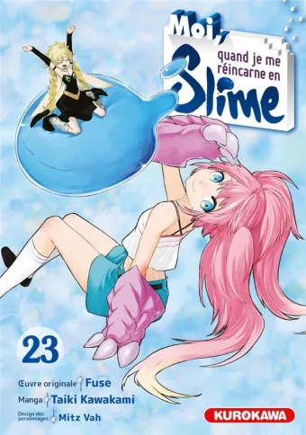Couverture du manga Moi, quand je me réincarne en Slime Tome 23
