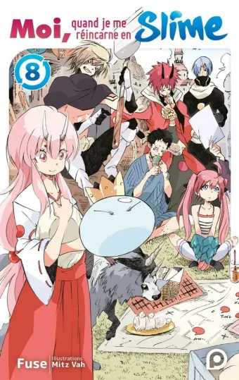 Couverture du manga Moi, quand je me réincarne en Slime Tome 8