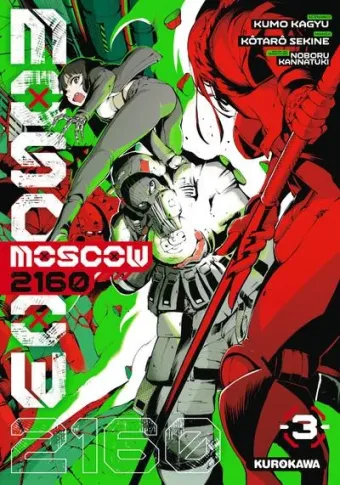 Couverture du manga Moscow 2160 Tome 3