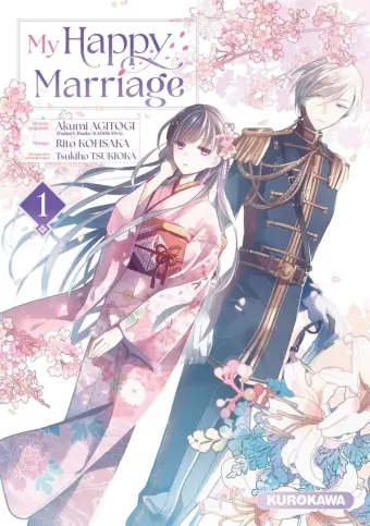 Couverture du manga My happy marriage Tome 1
