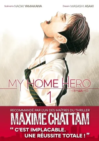Couverture du manga My home hero Tome 1
