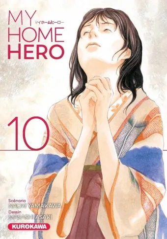 Couverture du manga My home hero Tome 10