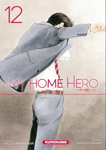 Couverture du manga My home hero Tome 12