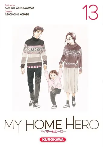 Couverture du manga My home hero Tome 13