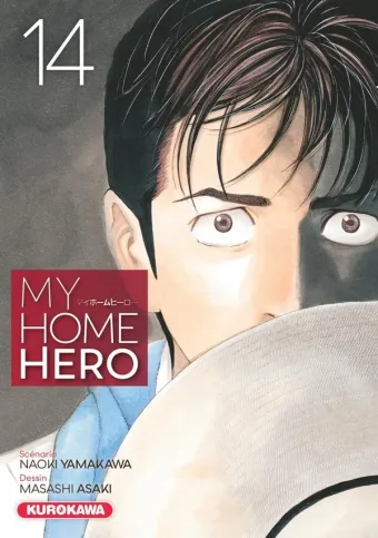 Couverture du manga My home hero Tome 14