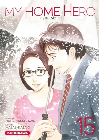 Couverture du manga My home hero Tome 15