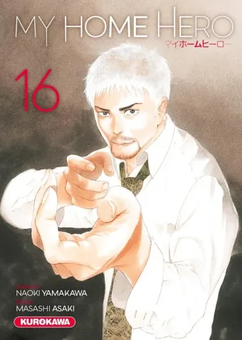 Couverture du manga My home hero Tome 16