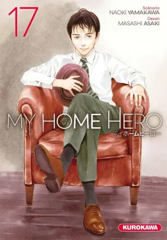 Couverture du manga My home hero Tome 17