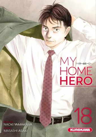 Couverture du manga My home hero Tome 18