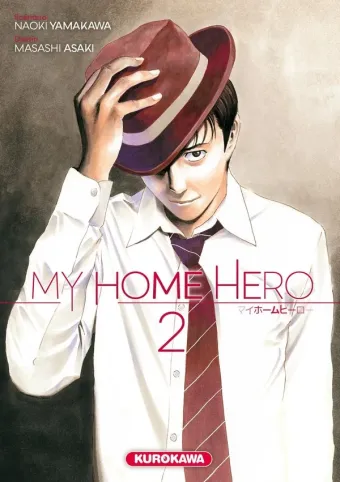 Couverture du manga My home hero Tome 2