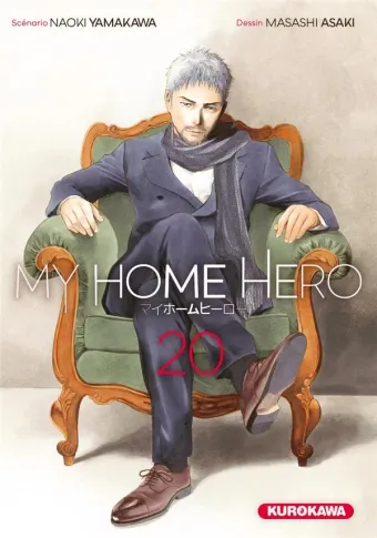 Couverture du manga My home hero Tome 20