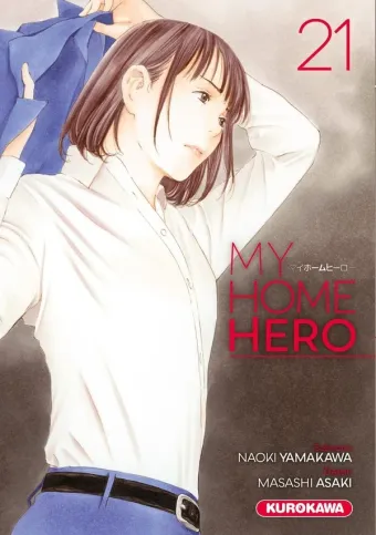 Couverture du manga My home hero Tome 21