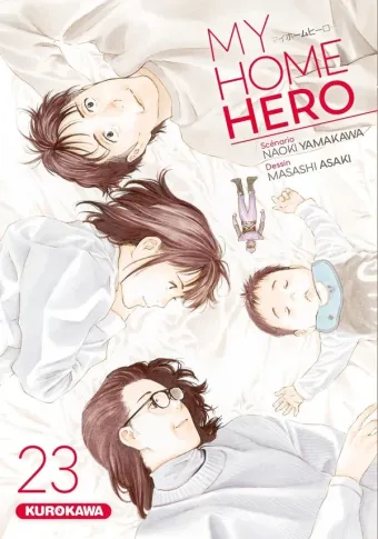 Couverture du manga My home hero Tome 23