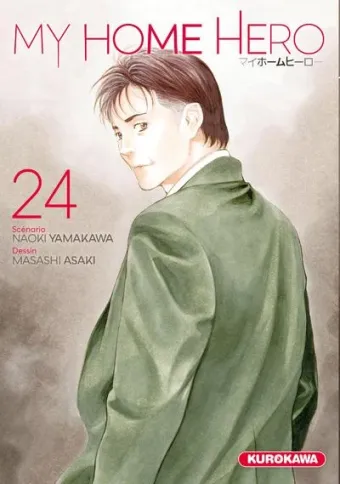Couverture du manga My home hero Tome 24