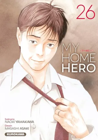 Couverture du manga My home hero Tome 26