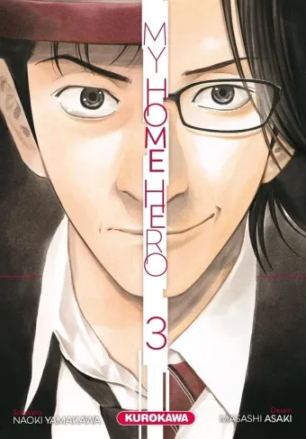 Couverture du manga My home hero Tome 3