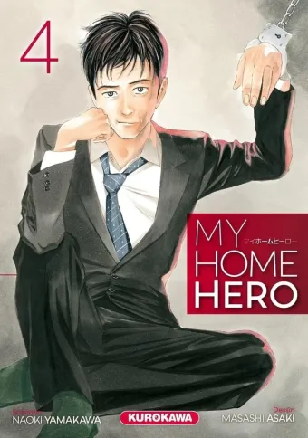 Couverture du manga My home hero Tome 4