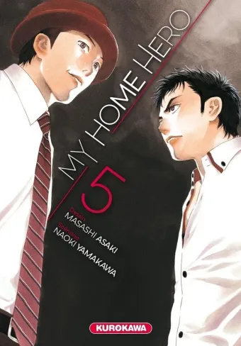 Couverture du manga My home hero Tome 5