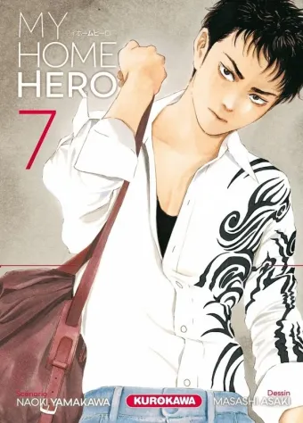 Couverture du manga My home hero Tome 7