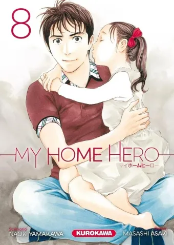 Couverture du manga My home hero Tome 8