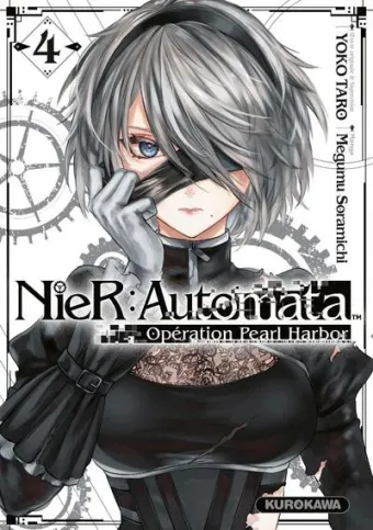 Couverture du manga NieR, automata – opération Pearl Harbor Tome 4