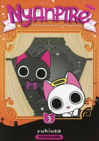 Couverture du manga Nyanpire – the gothic world of Nyanpire Tome 3