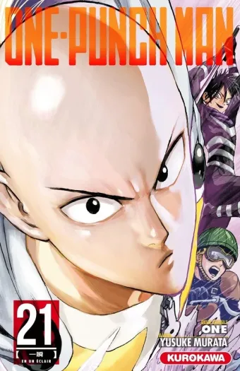Couverture du manga One-punch man Tome 21