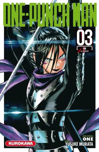 Couverture du manga One-punch man Tome 3