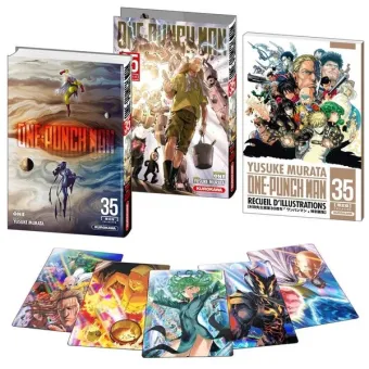 Couverture du manga One-Punch Man tome 35, collector