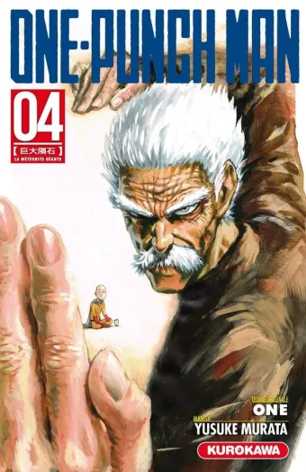Couverture du manga One-punch man Tome 4