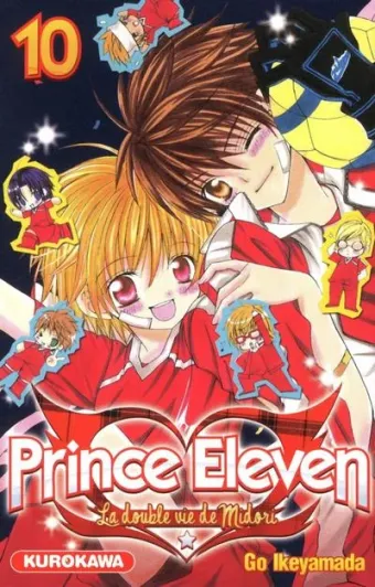 Couverture du manga Prince Eleven – la double vie de Midori Tome 10