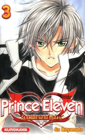 Couverture du manga Prince Eleven – la double vie de Midori Tome 3