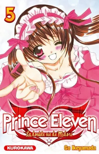 Couverture du manga Prince Eleven – la double vie de Midori Tome 5