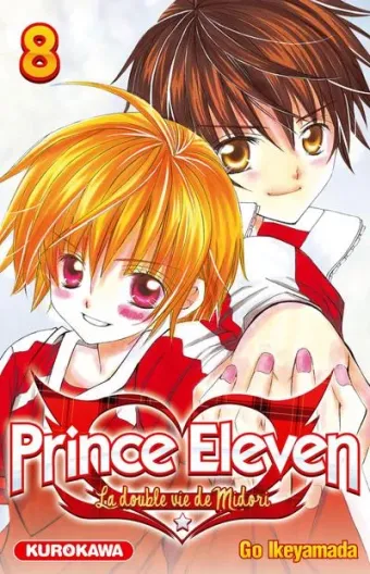 Couverture du manga Prince Eleven – la double vie de Midori Tome 8