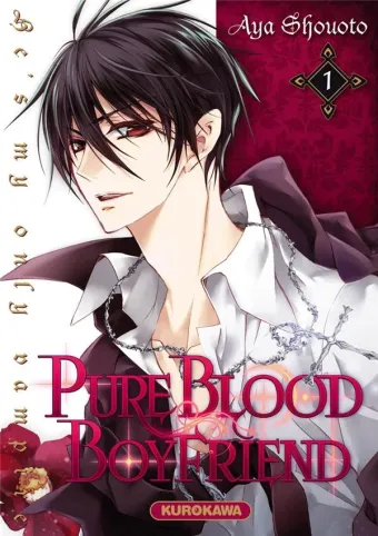Couverture du manga Pure blood boyfriend – he’s my only vampire Tome 1