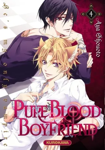 Couverture du manga Pure blood boyfriend – he’s my only vampire Tome 4