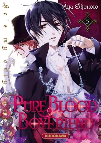 Couverture du manga Pure blood boyfriend – he’s my only vampire Tome 5