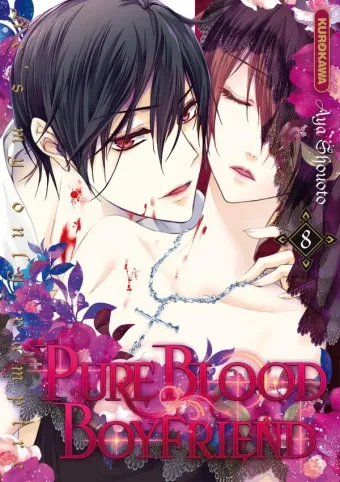 Couverture du manga Pure blood boyfriend – he’s my only vampire Tome 8