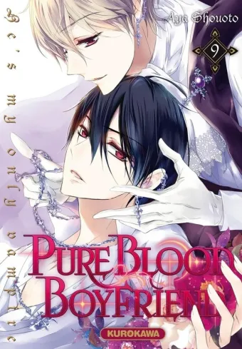 Couverture du manga Pure blood boyfriend – he’s my only vampire Tome 9
