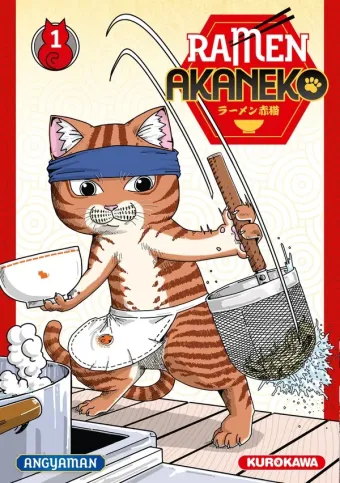 Couverture du manga Ramen akaneko Tome 1