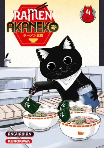 Couverture du manga Ramen akaneko Tome 4