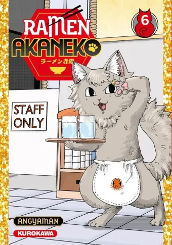 Couverture du manga Ramen akaneko Tome 6